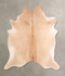 Beige X-Large Brazilian Cowhide Rug 7'2