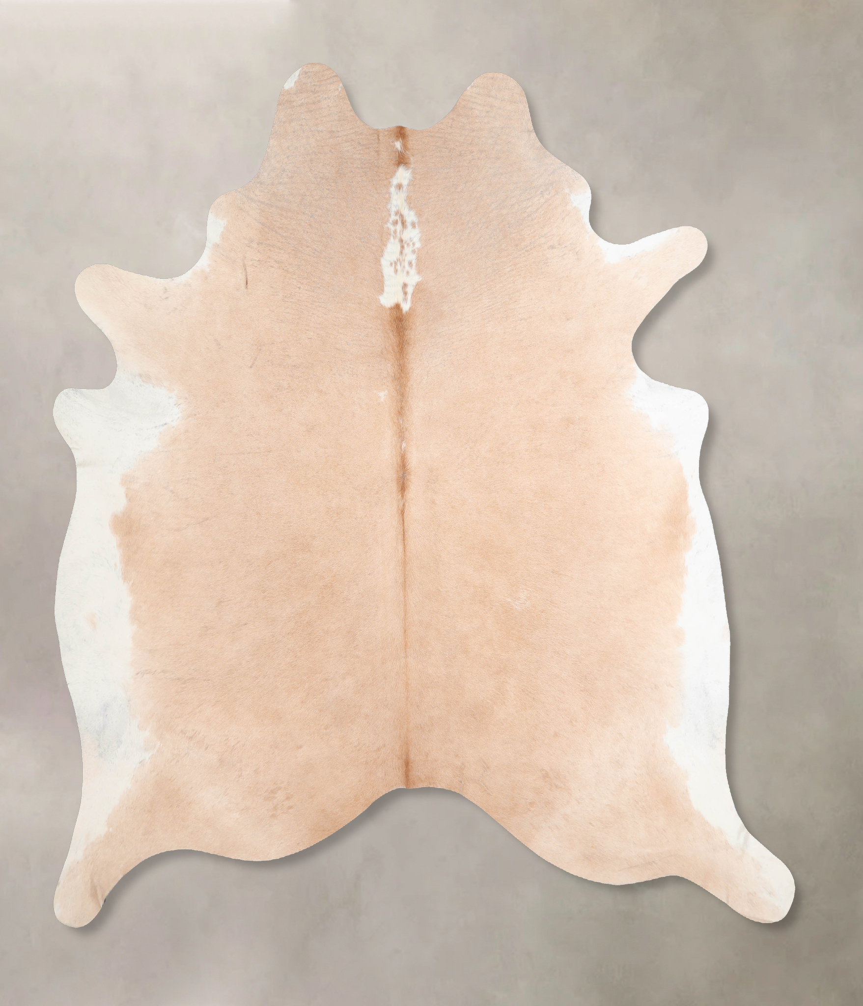 Beige Cowhide Rug #A30943