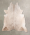 Champagne XX-Large Brazilian Cowhide Rug 7'8