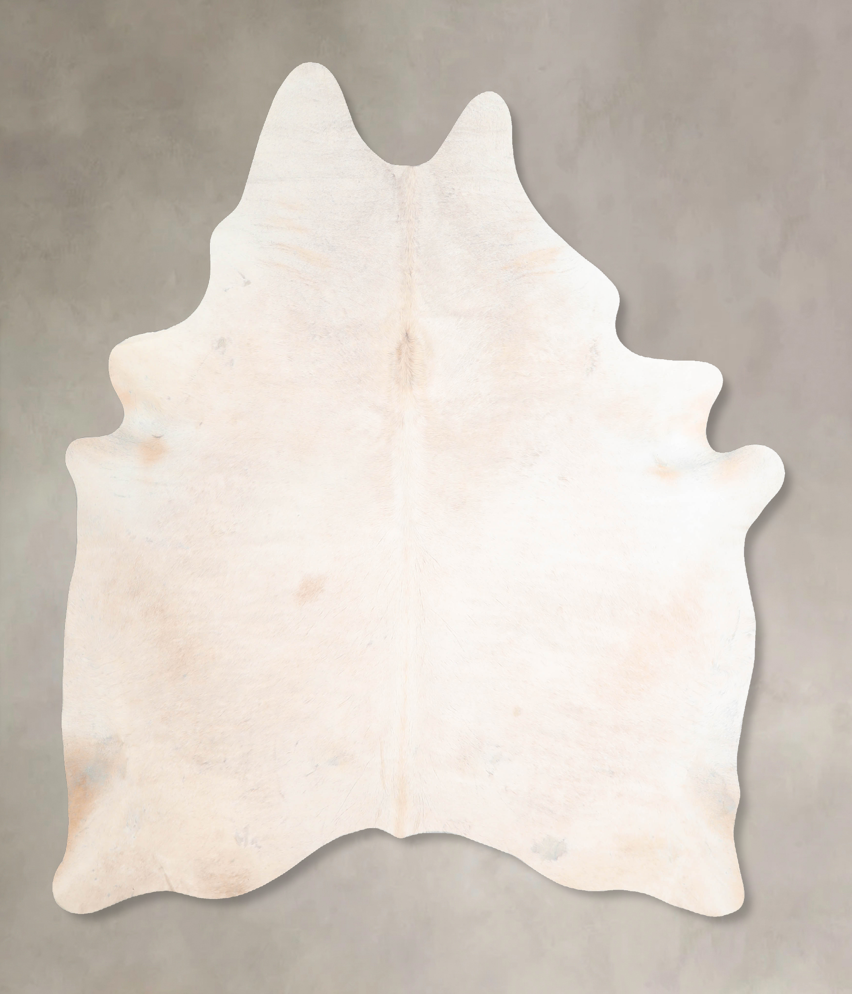 Grey with Beige Cowhide Rug #A31709