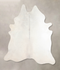 Light Grey XX-Large Brazilian Cowhide Rug 7'11