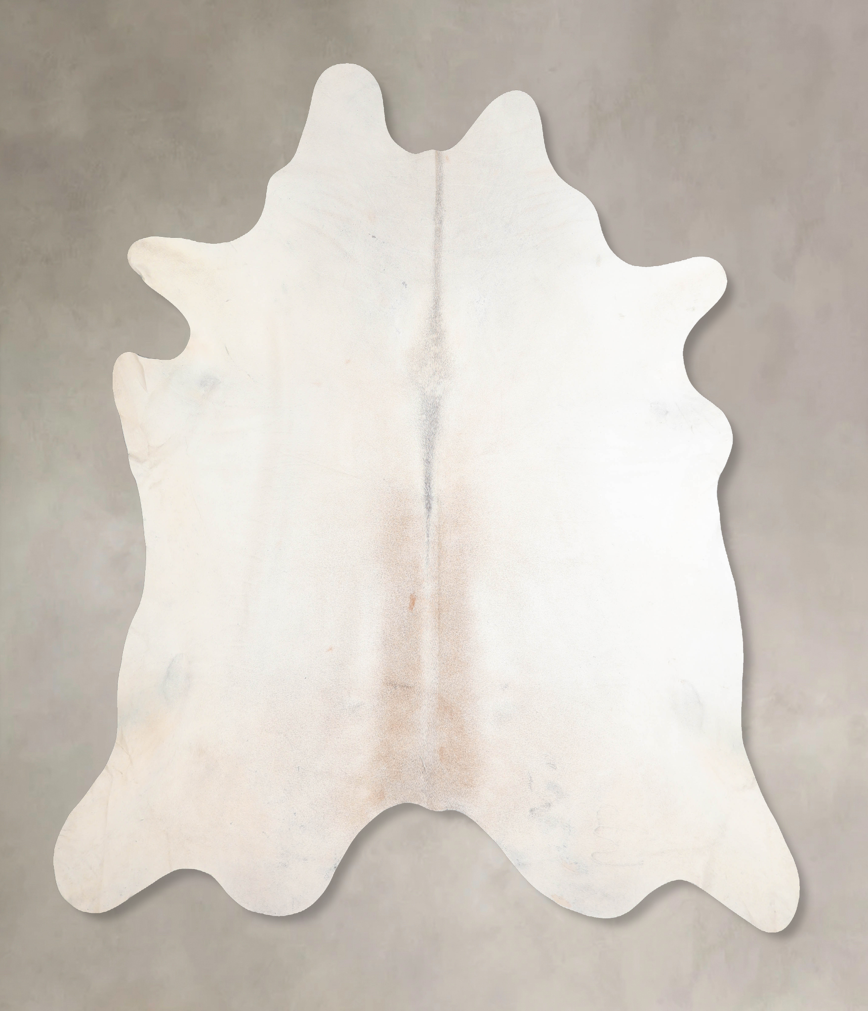 Grey with Beige Cowhide Rug #A32270