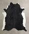 Black and White XX-Large Brazilian Cowhide Rug 8'3