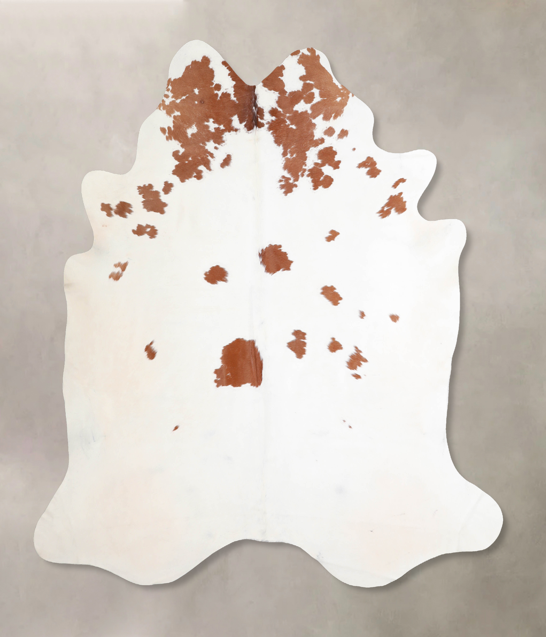 Brown and White Cowhide Rug #A32628