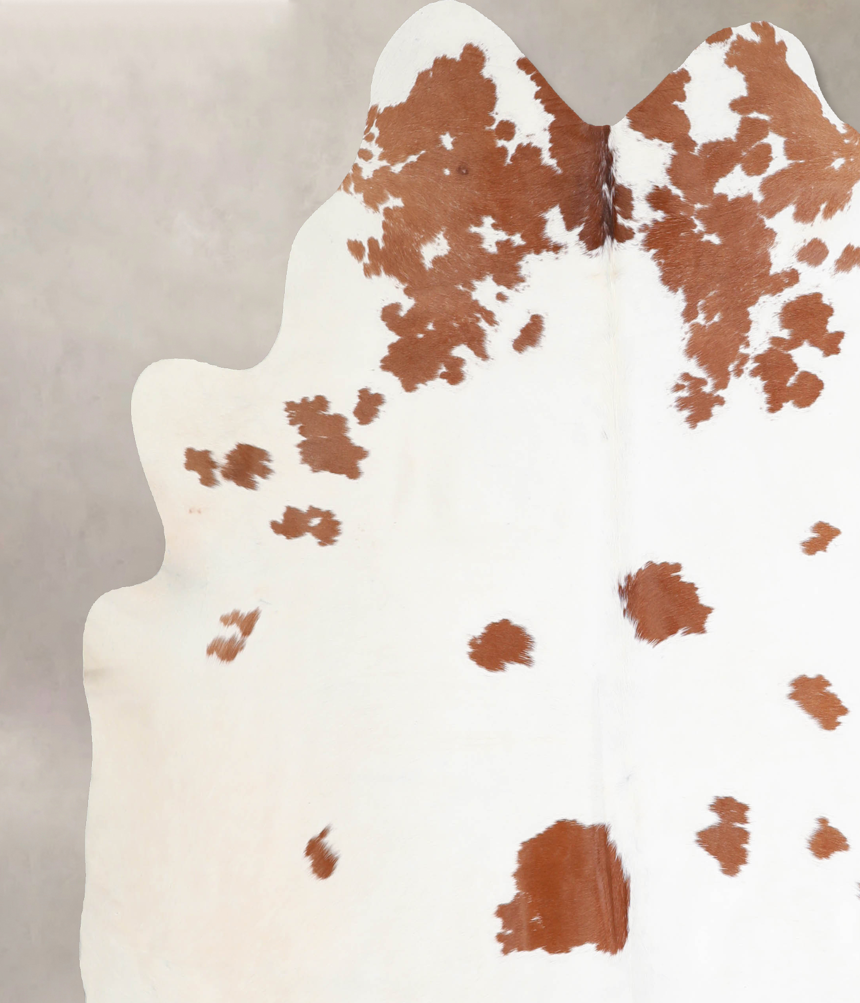 Brown and White Cowhide Rug #A32628