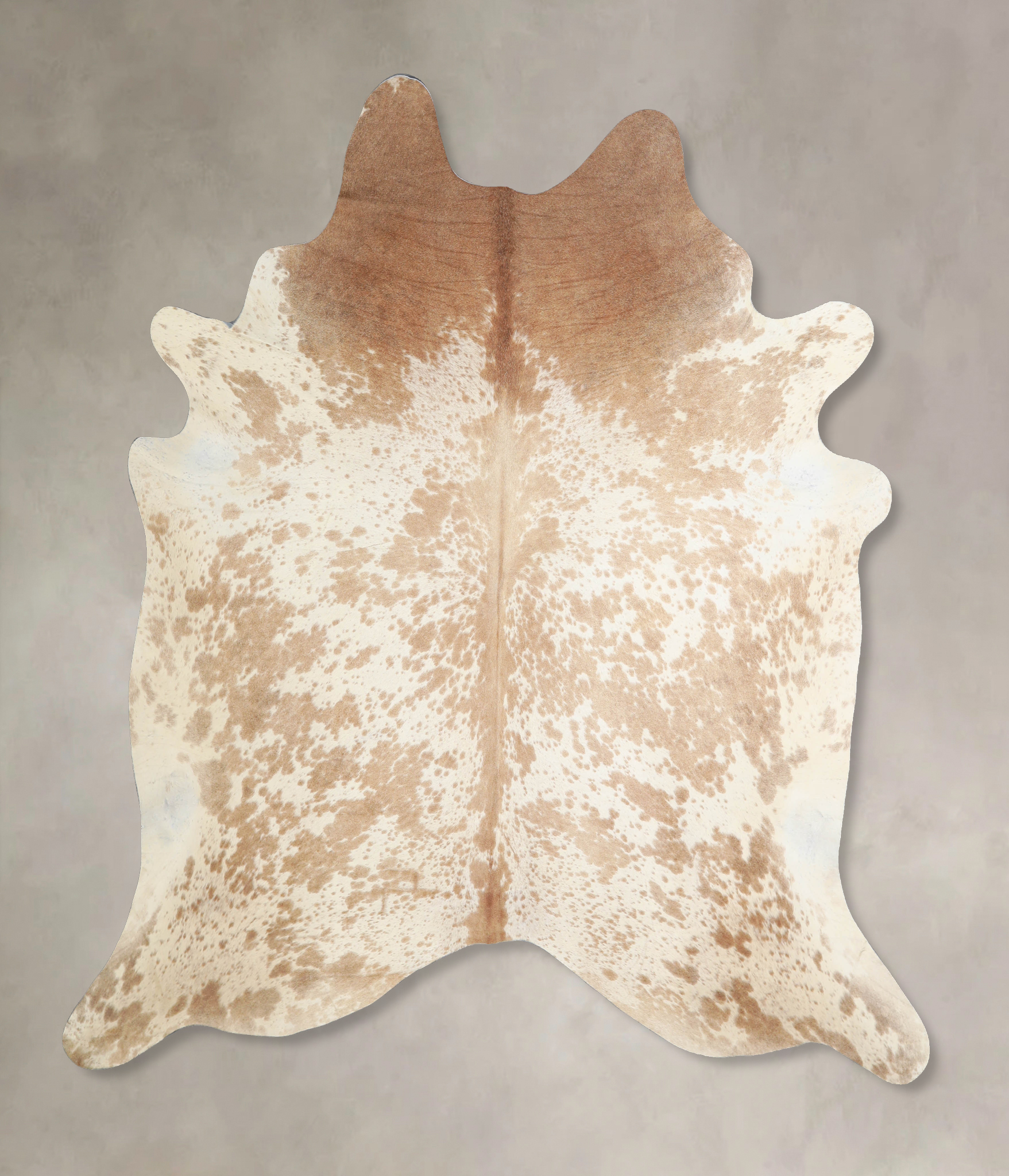 Salt and Pepper Brown Cowhide Rug #A33005