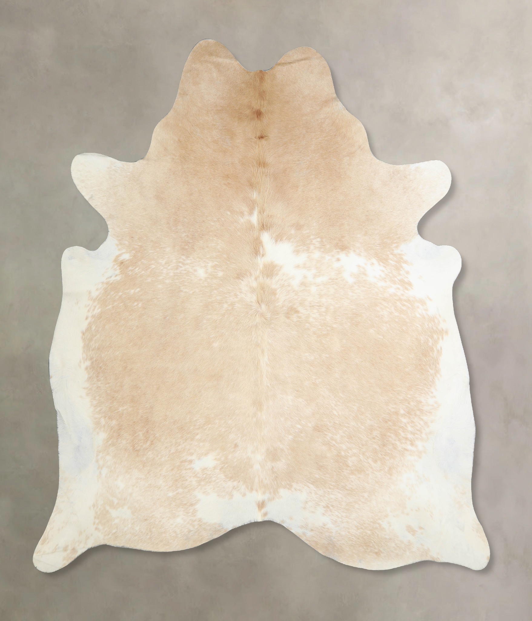 Beige and White Cowhide Rug #A33006