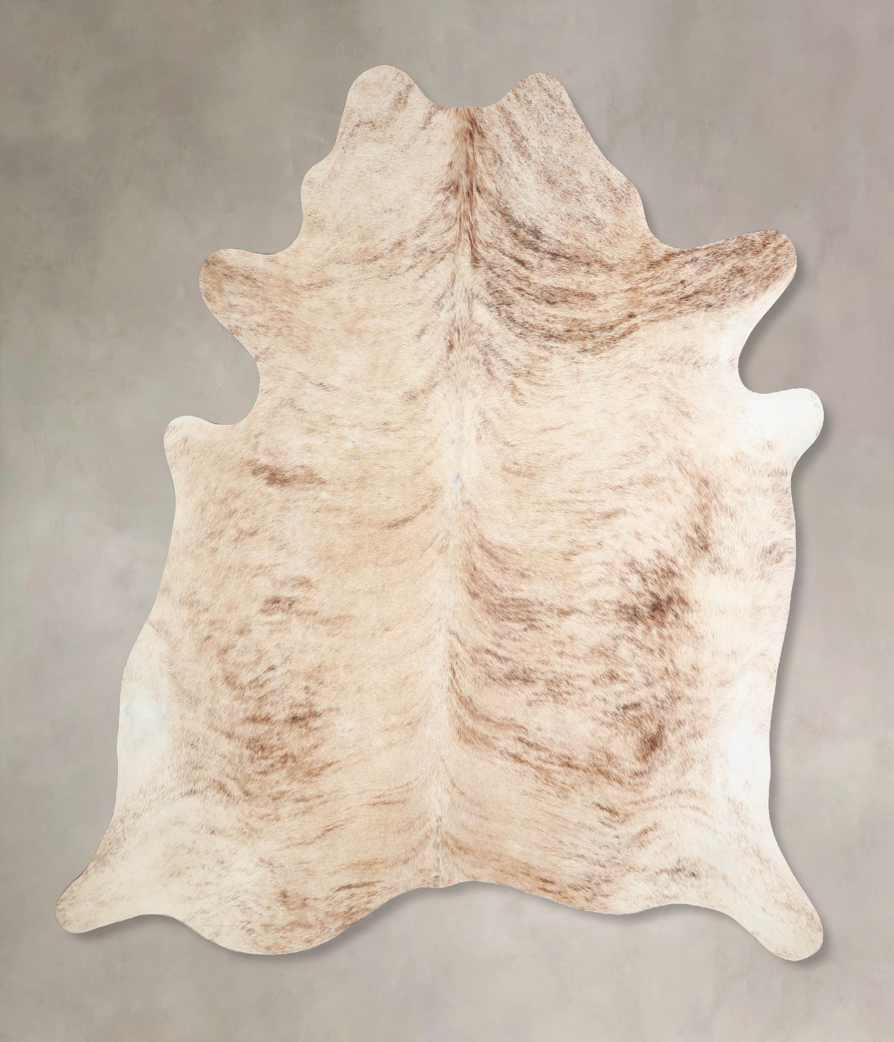 Light Brindle Cowhide Rug #A33021