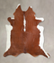 Brown and White Regular XX-Large Brazilian Cowhide Rug 8'2