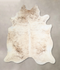 Light Brindle XX-Large Brazilian Cowhide Rug 8'1