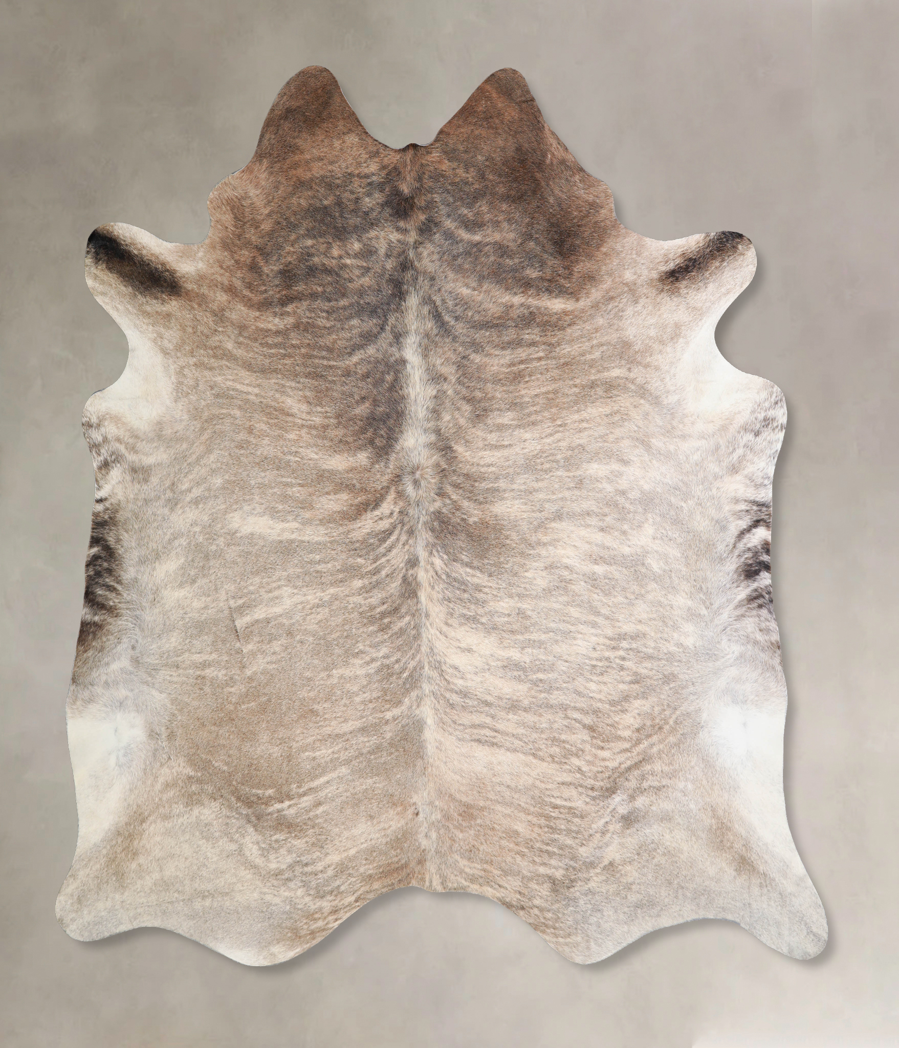 Light Brindle Cowhide Rug #A33150