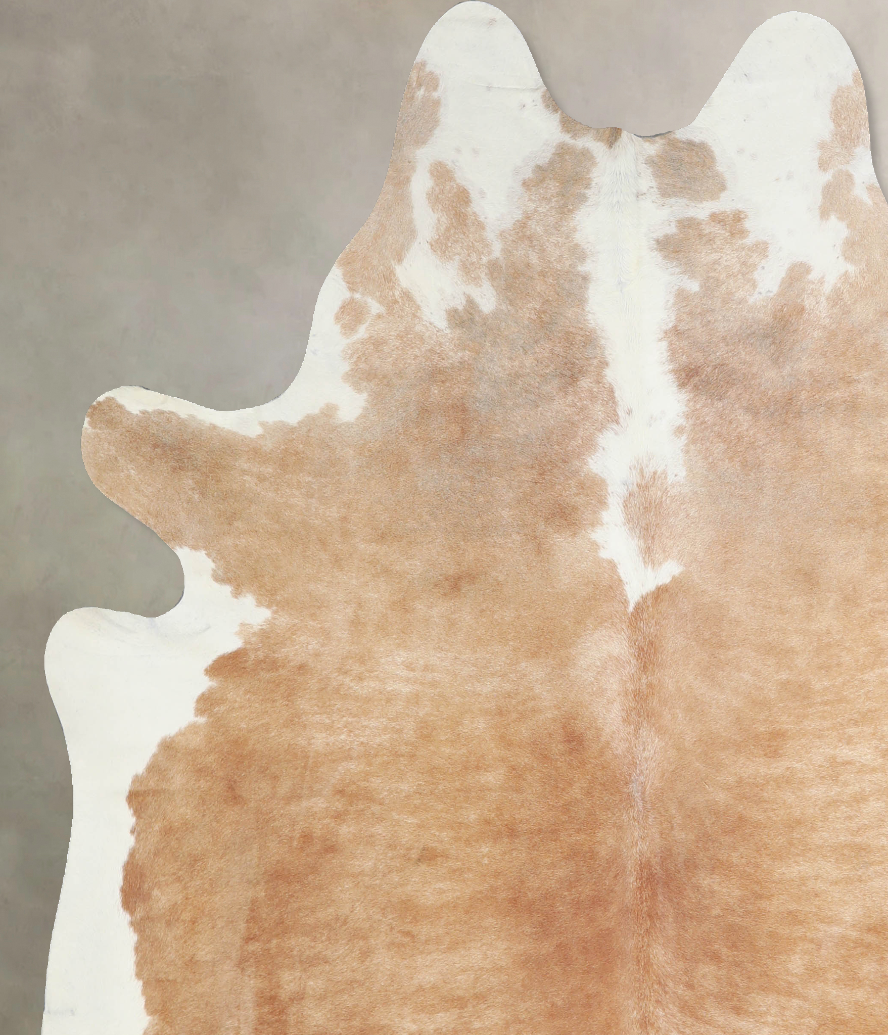 Beige and White Cowhide Rug #A33614