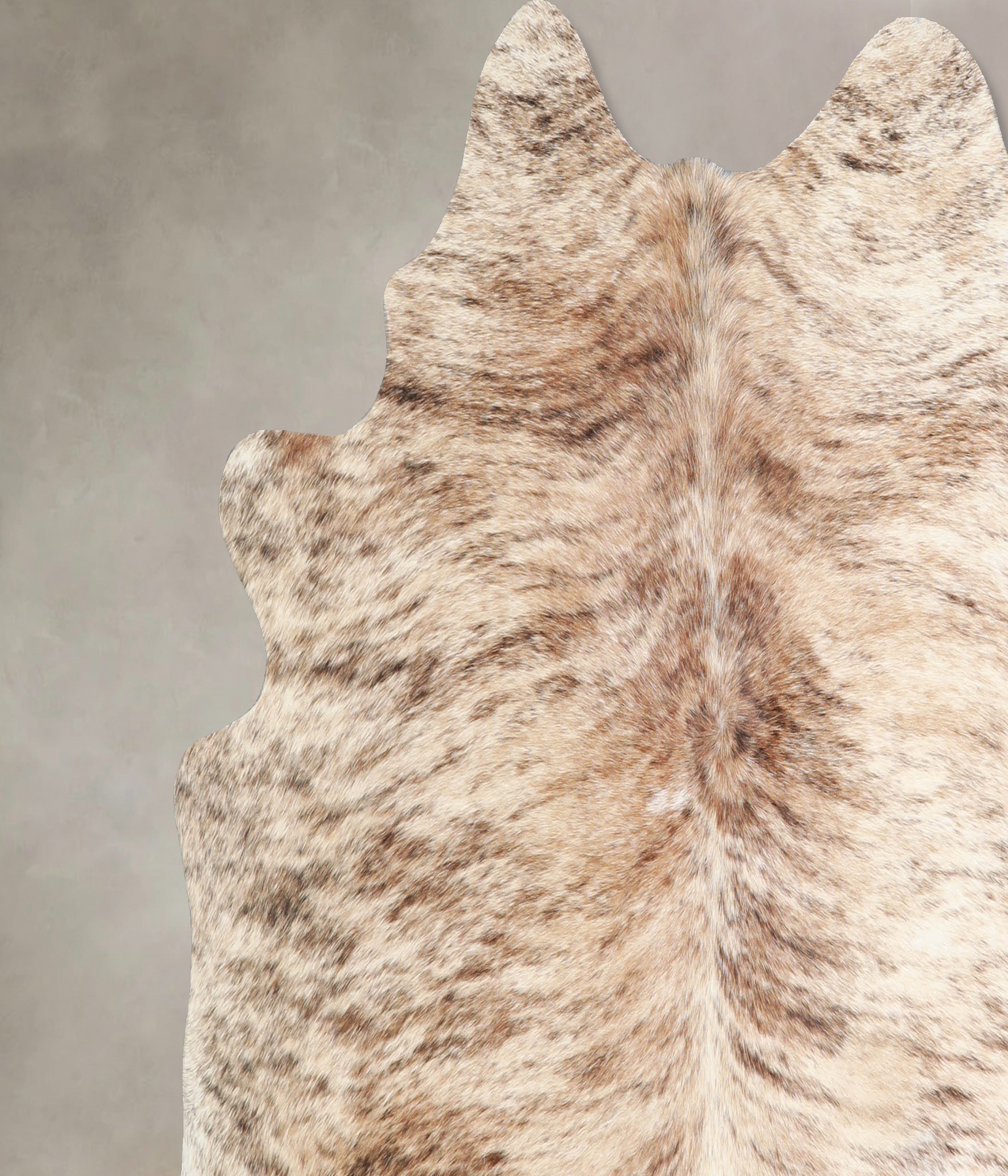 Light Brindle Cowhide Rug #A33686