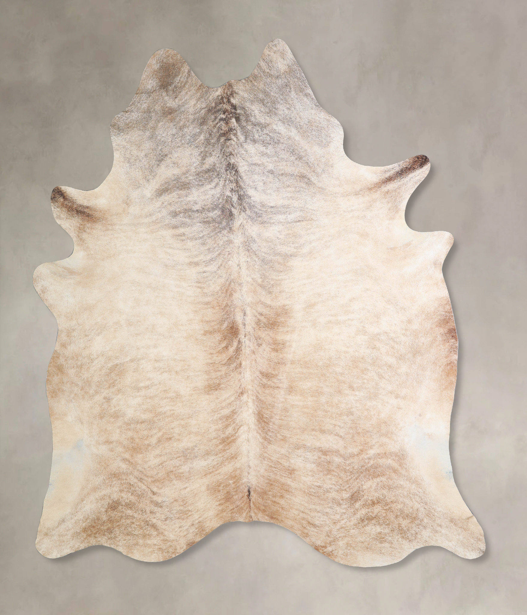 Light Brindle Cowhide Rug #A33721