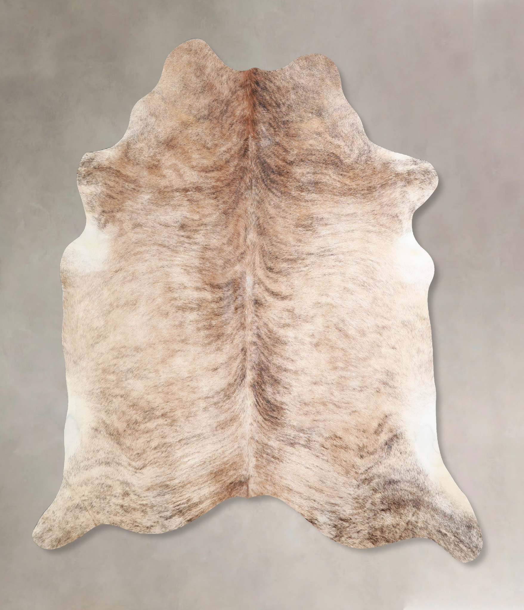 Light Brindle Cowhide Rug #A33727