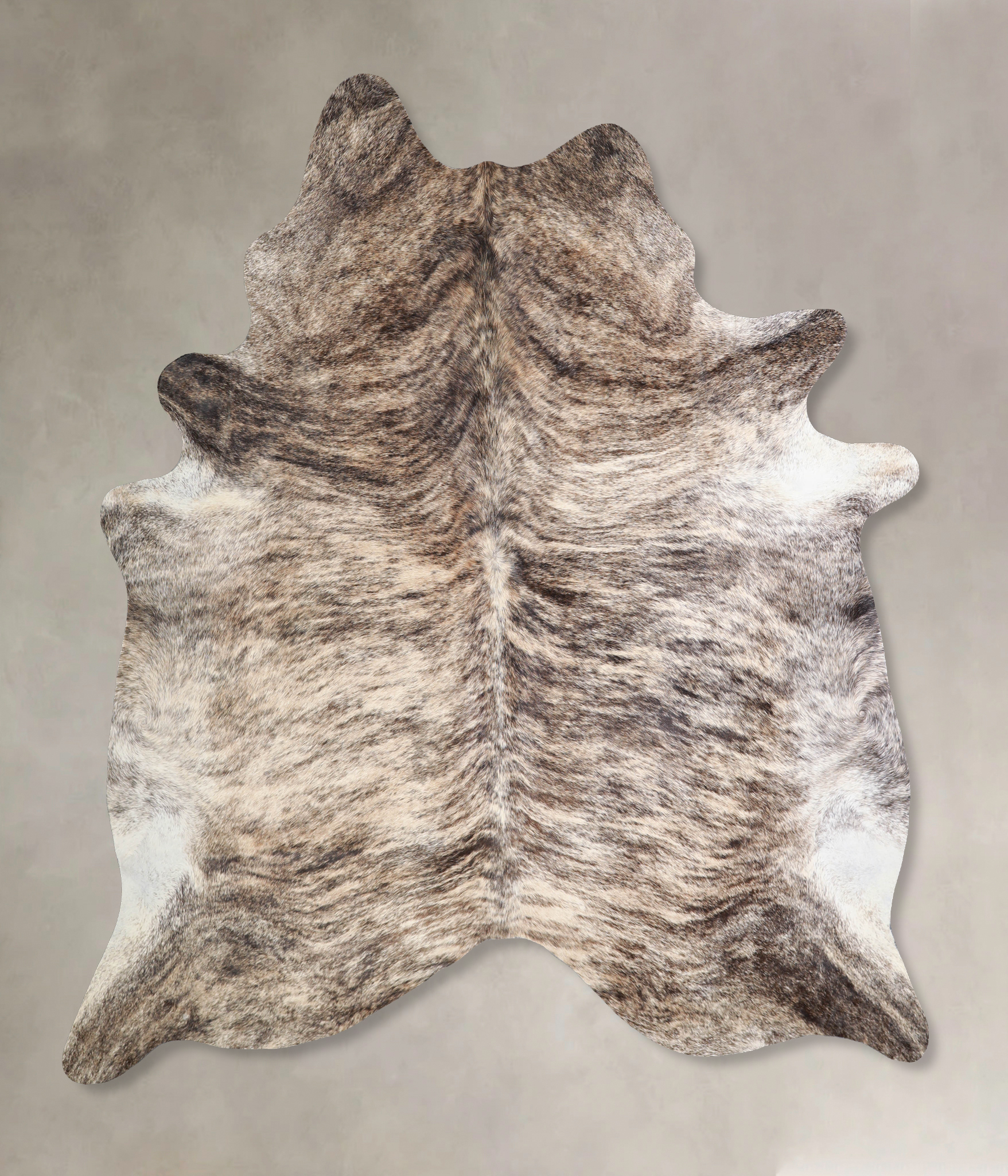 Light Brindle Cowhide Rug #A33731