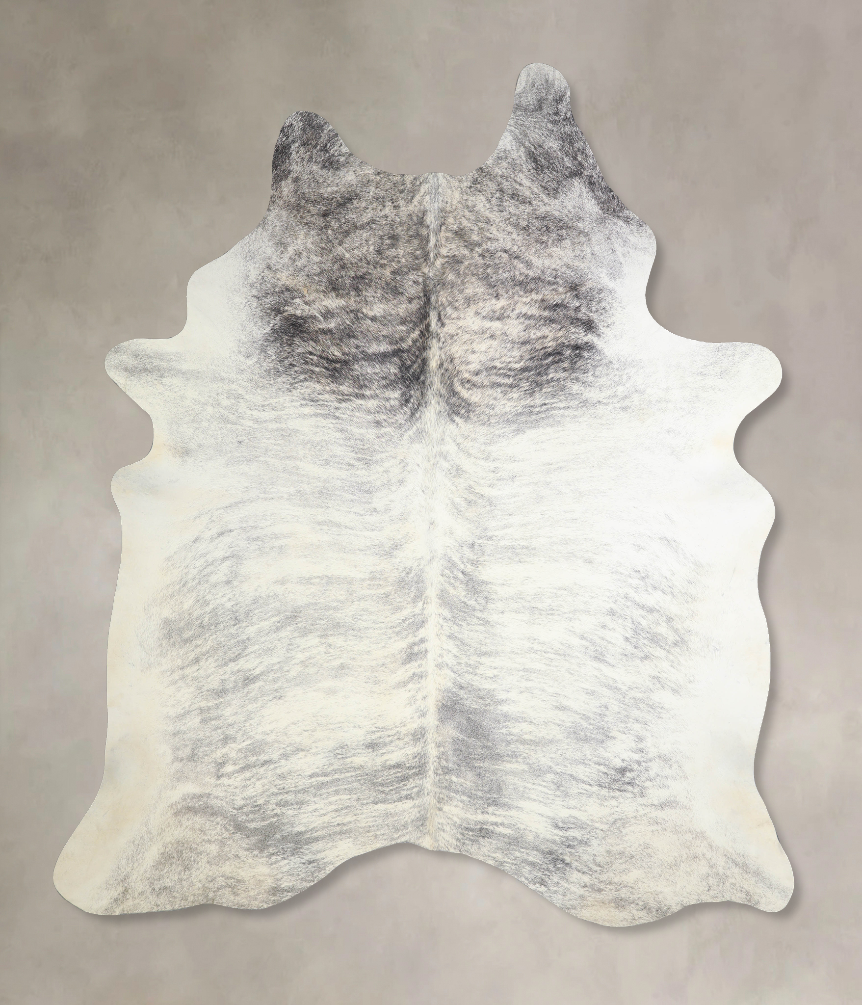 Grey Brindle Cowhide Rug #A33737