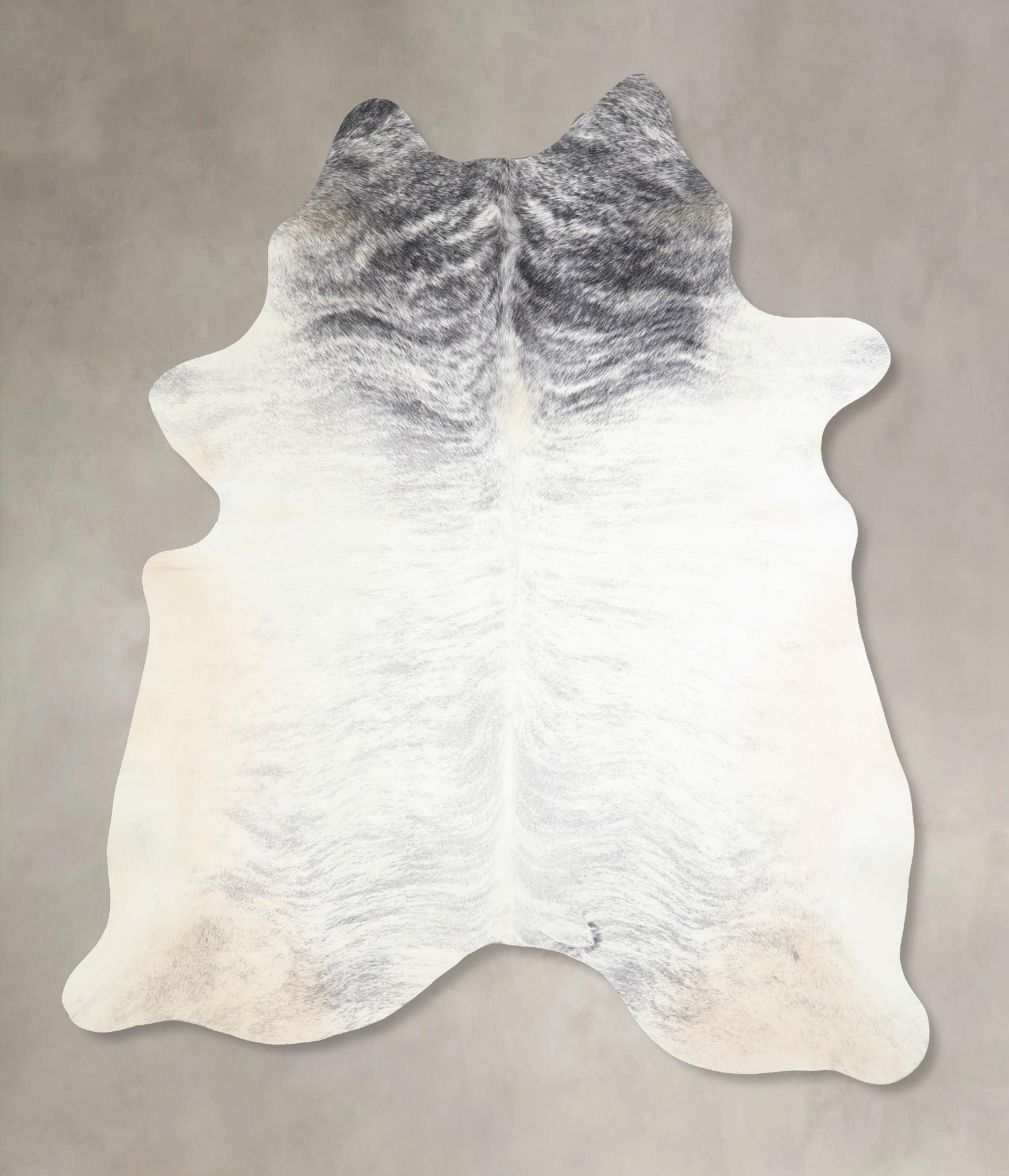 Grey Brindle Cowhide Rug #A33749