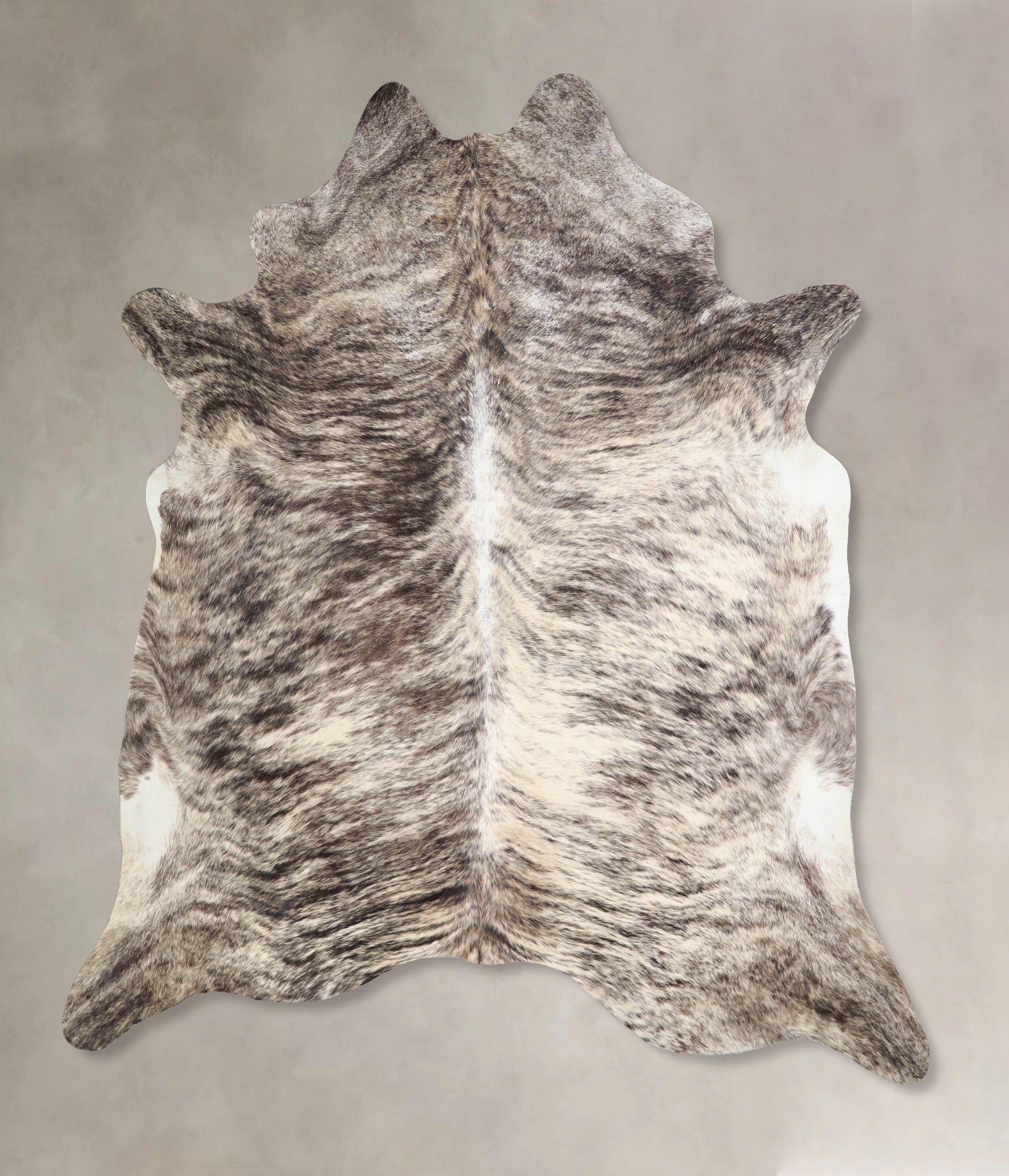 Light Brindle Cowhide Rug #A33751