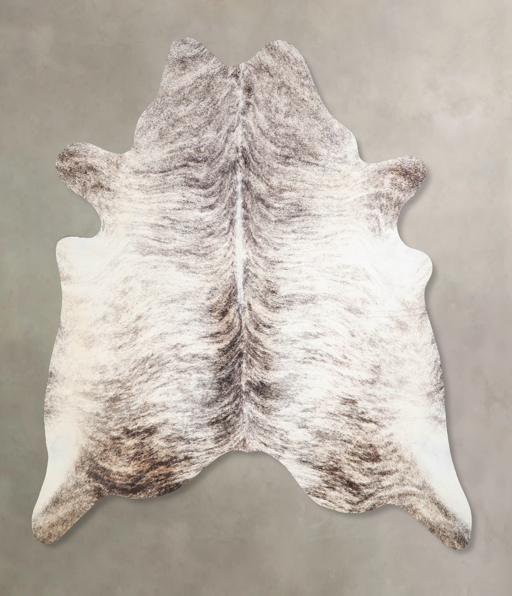 Grey Brindle Cowhide Rug #A33766