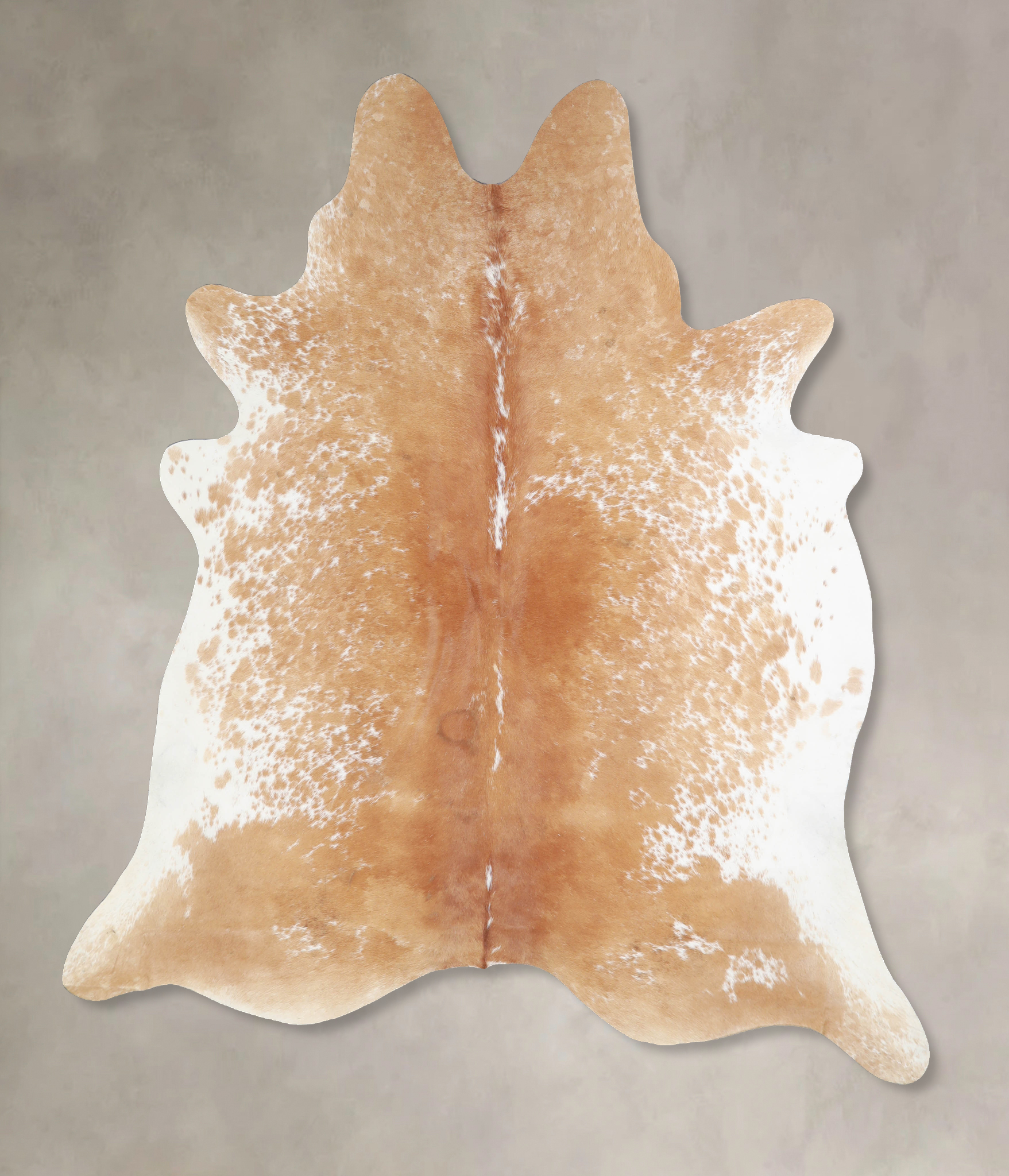 Salt and Pepper Brown Cowhide Rug #A33797