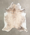 Light Brindle X-Large Brazilian Cowhide Rug 6'11