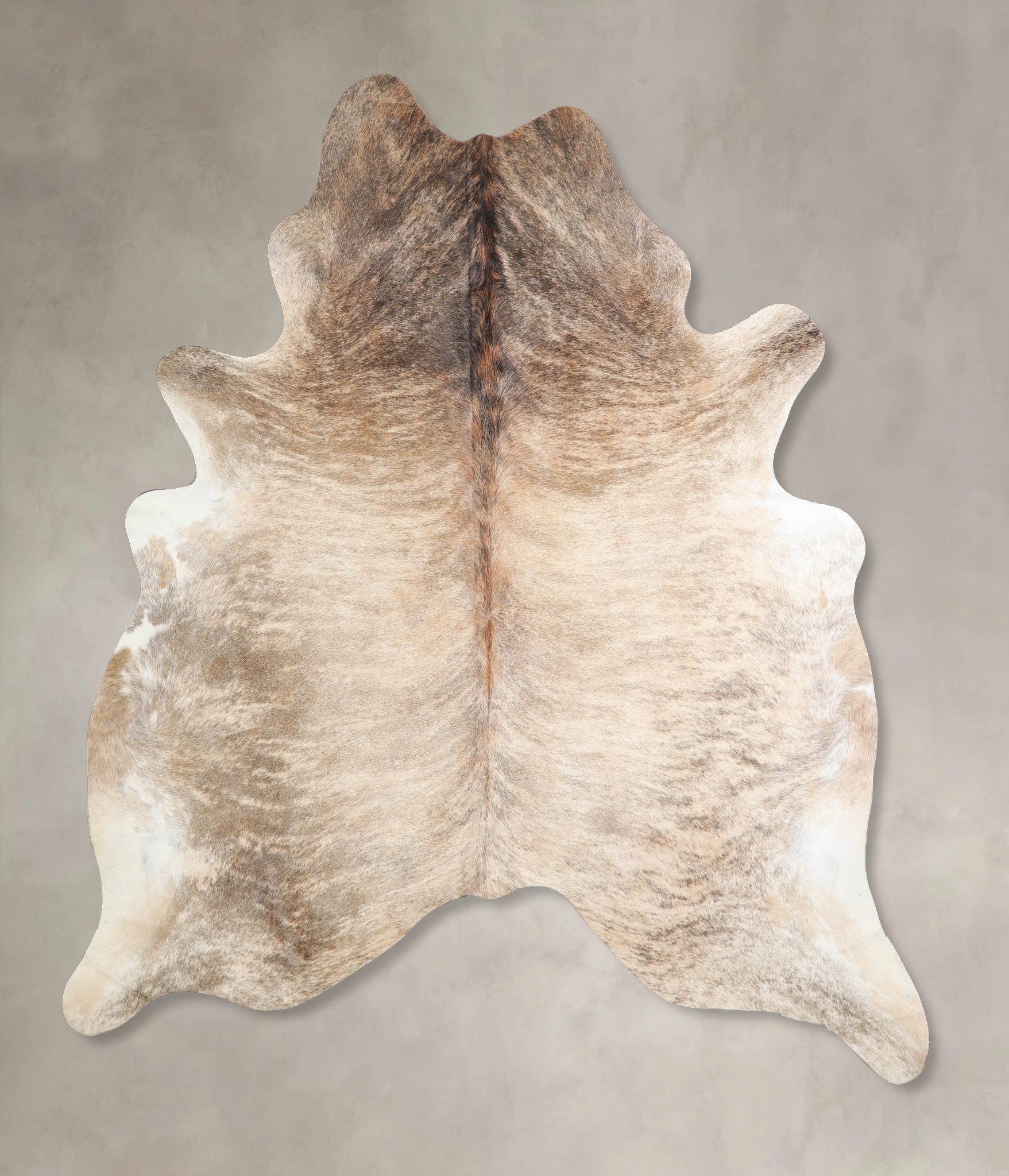 Light Brindle Cowhide Rug #A33809