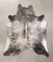 Grey Brindle X-Large Brazilian Cowhide Rug 6'9