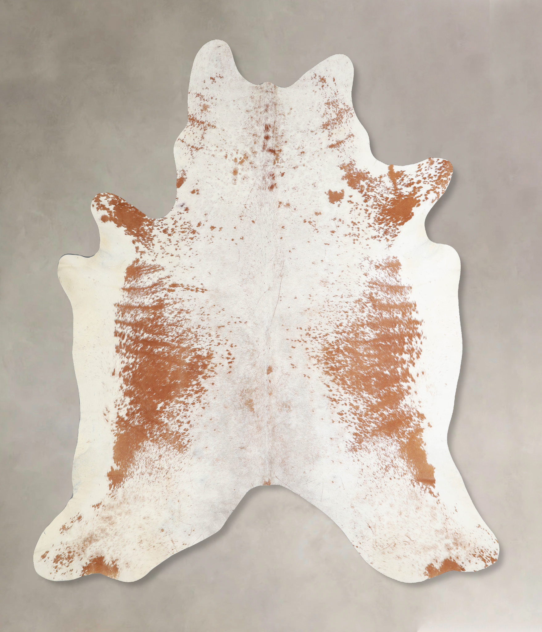 Salt and Pepper Brown Cowhide Rug #A33844