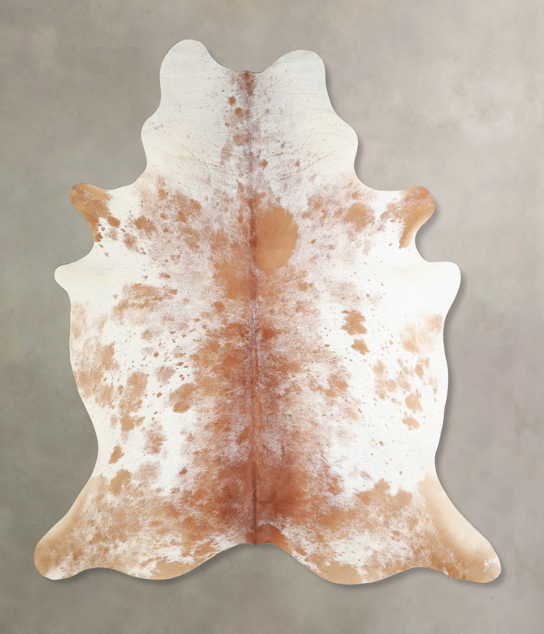 Salt and Pepper Brown Cowhide Rug #A33846