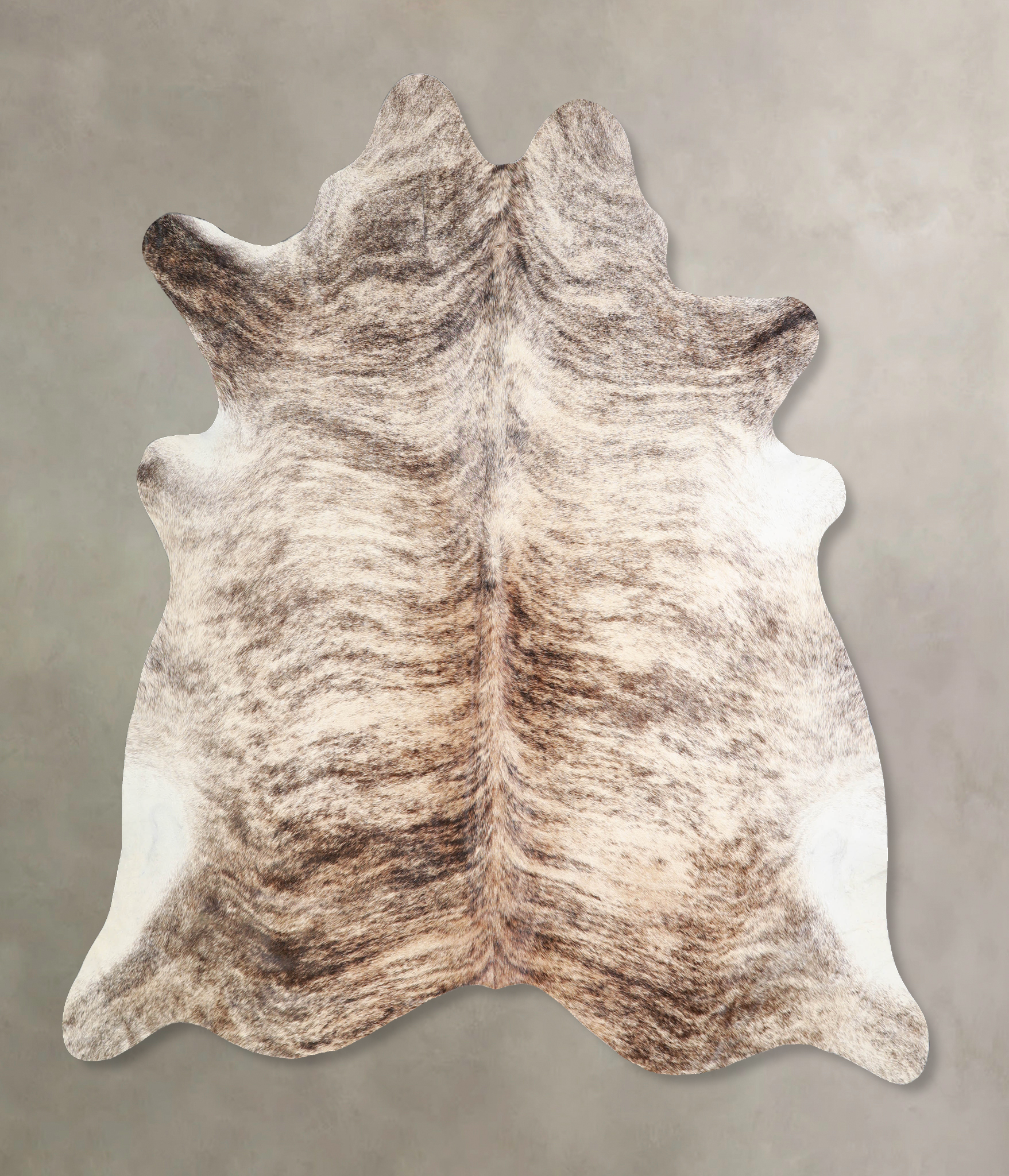 Light Brindle Cowhide Rug #A33879