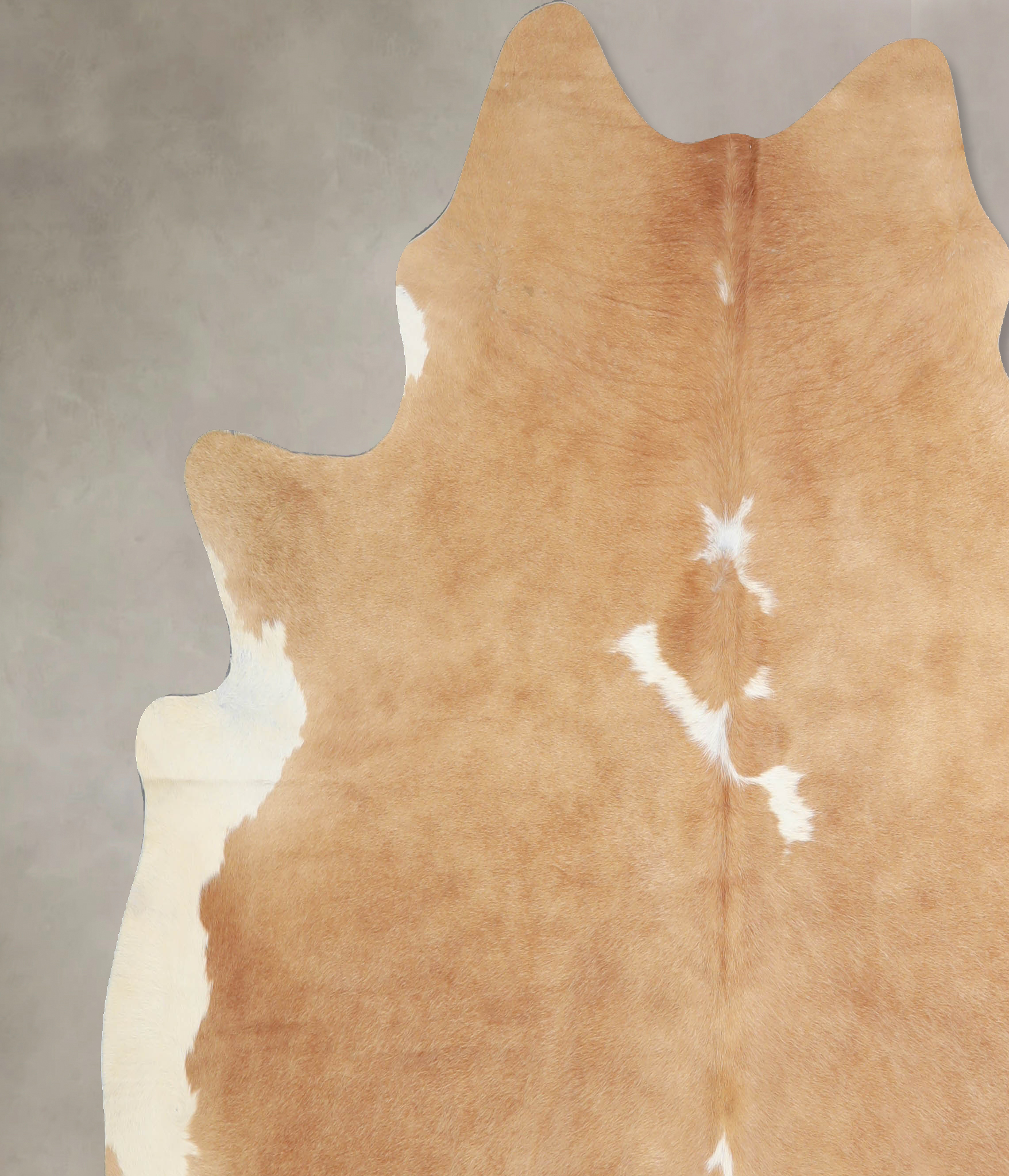 Beige and White Cowhide Rug #A33904