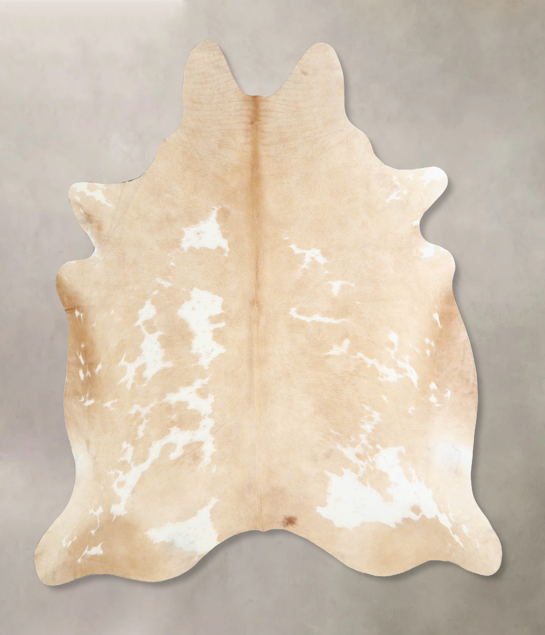 Beige and White Cowhide Rug #A33906