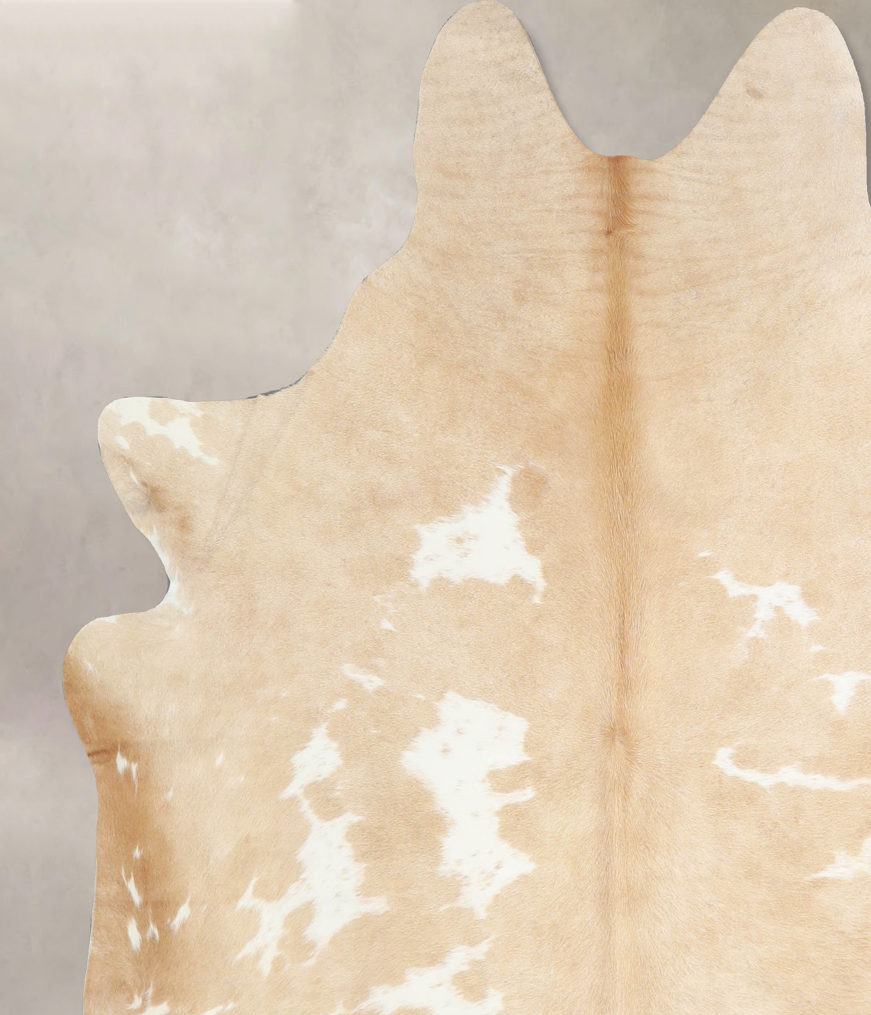 Beige and White Cowhide Rug #A33906