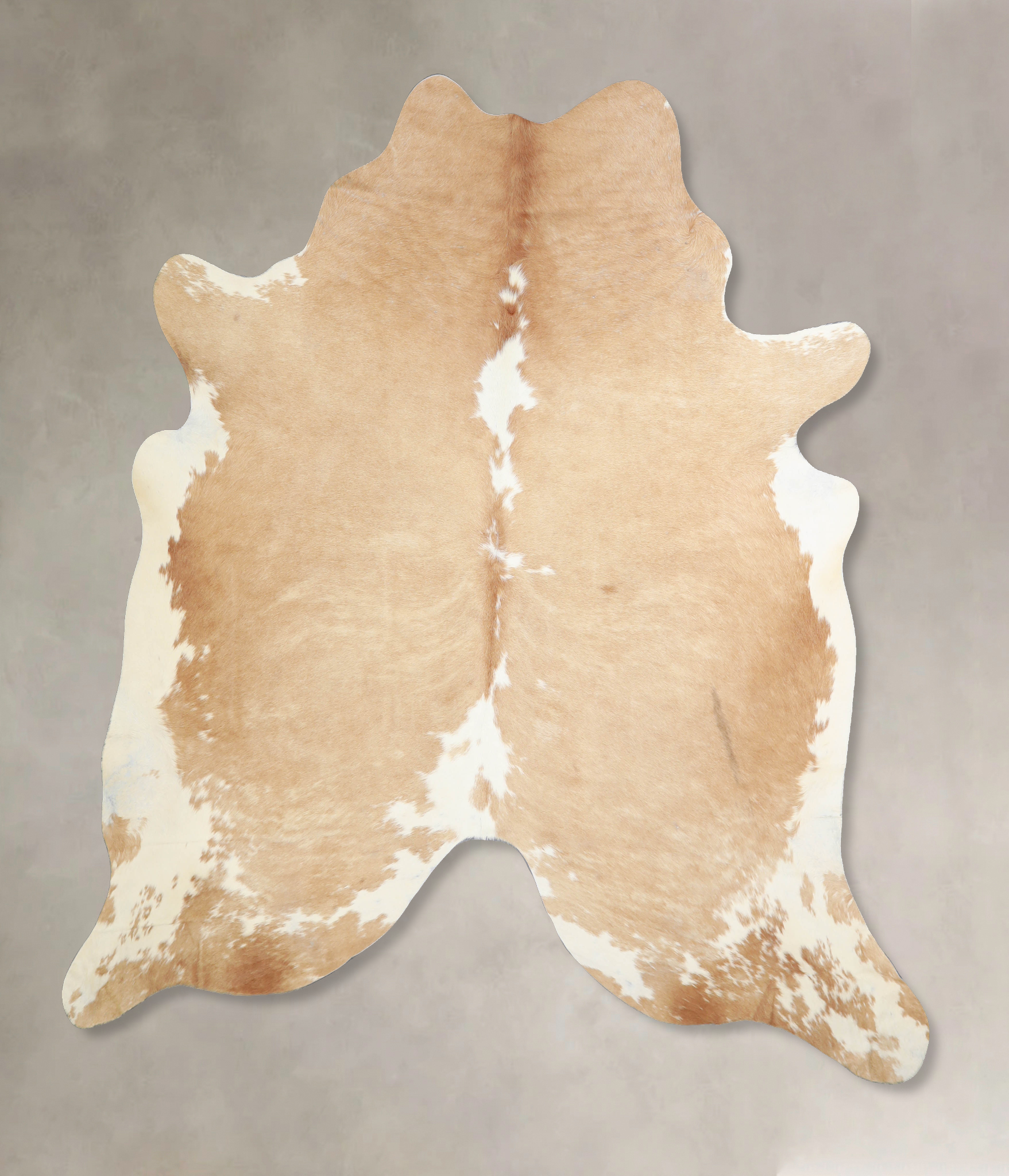 Beige and White Cowhide Rug #A33923