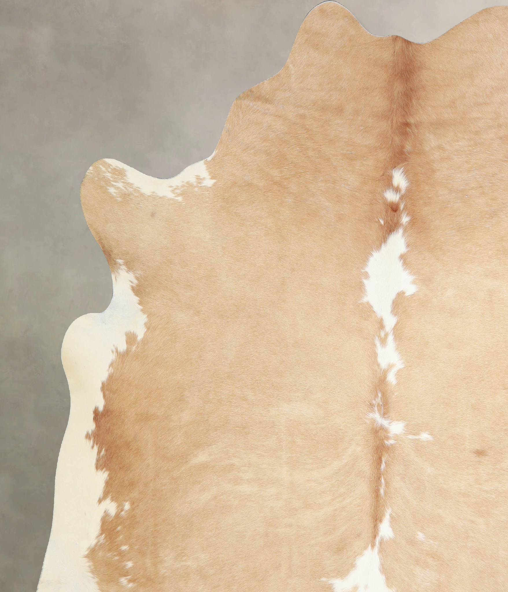 Beige and White Cowhide Rug #A33923