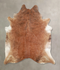 Light Caramel XX-Large Brazilian Cowhide Rug 7'7