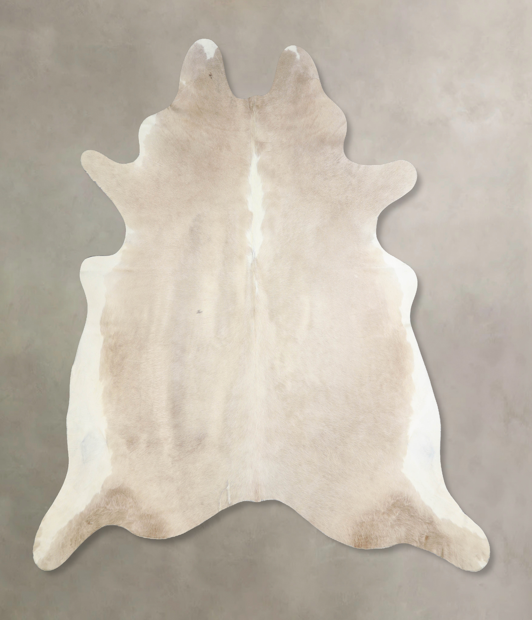 Grey With White Cowhide Rug #A34009