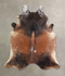 Salt and Pepper Brown XX-Large Brazilian Cowhide Rug 8'1