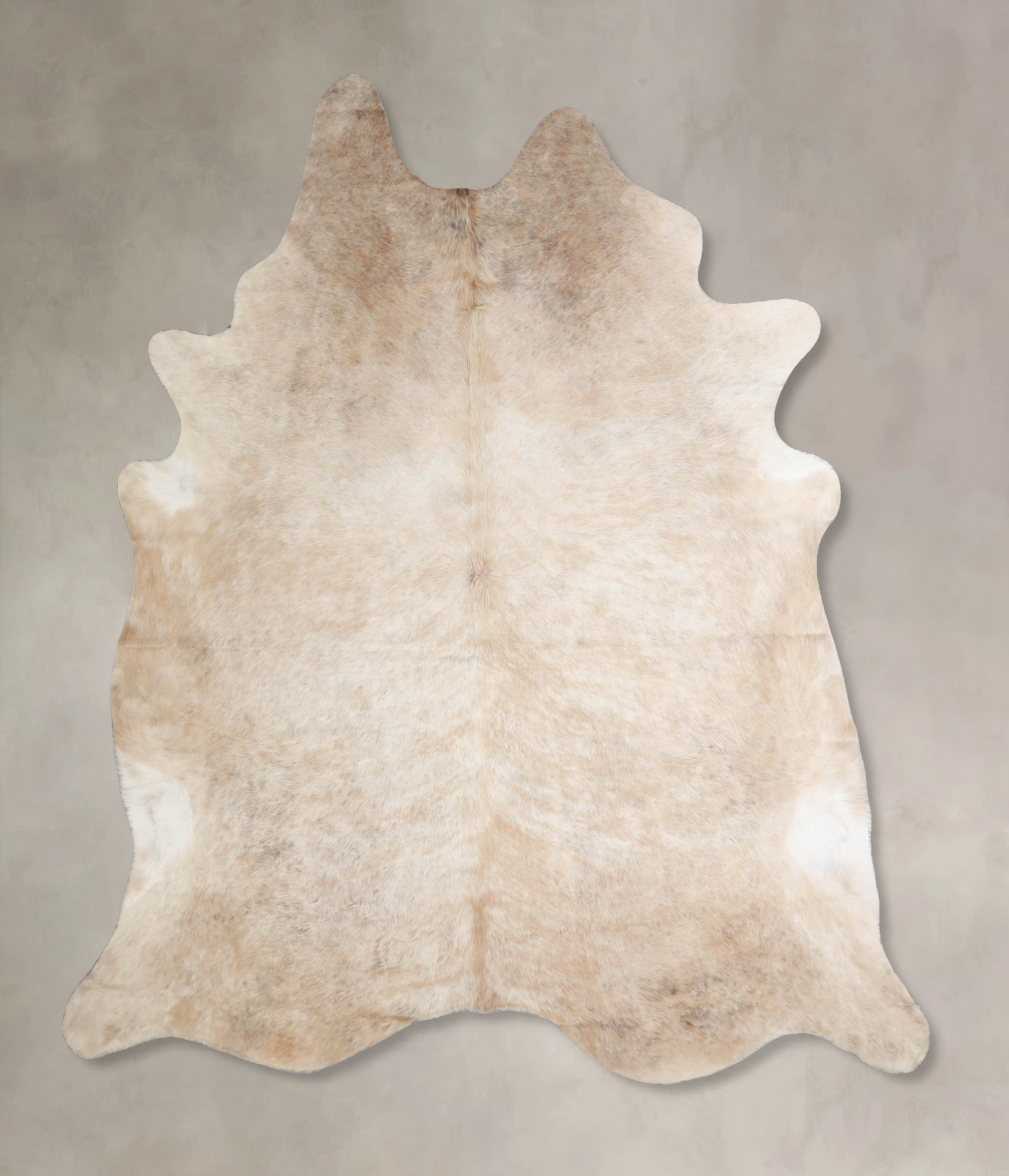 Beige Cowhide Rug #A34054