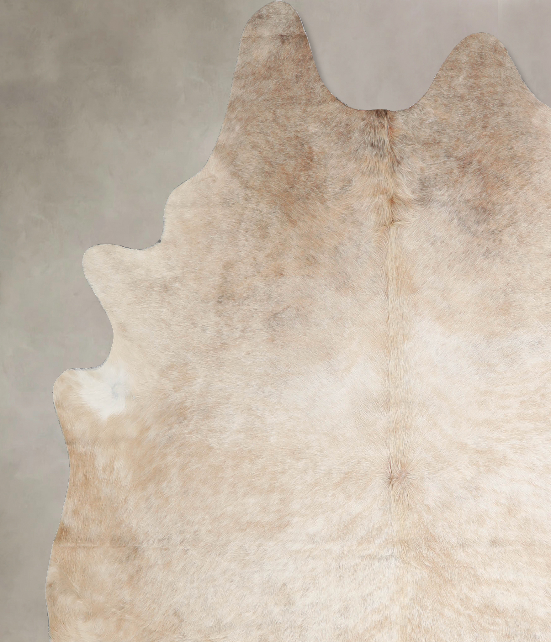 Beige Cowhide Rug #A34054