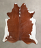 Brown and White Regular X-Large Brazilian Cowhide Rug 7'0