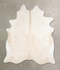 Beige X-Large Brazilian Cowhide Rug 7'2