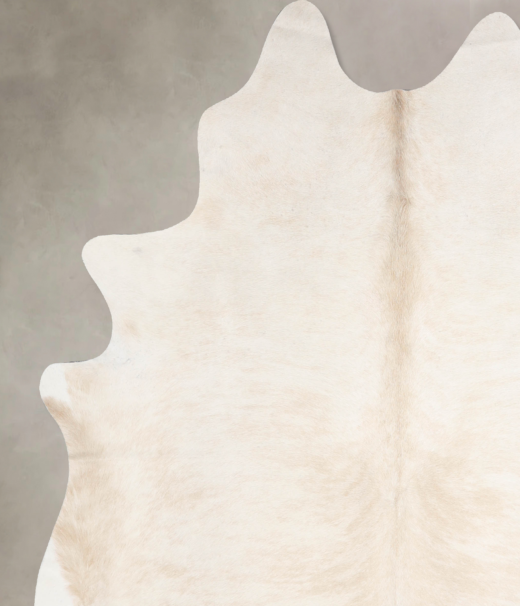 Beige Cowhide Rug #A34058