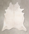 Beige X-Large Brazilian Cowhide Rug 7'6