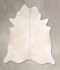 Beige XX-Large Brazilian Cowhide Rug 7'4