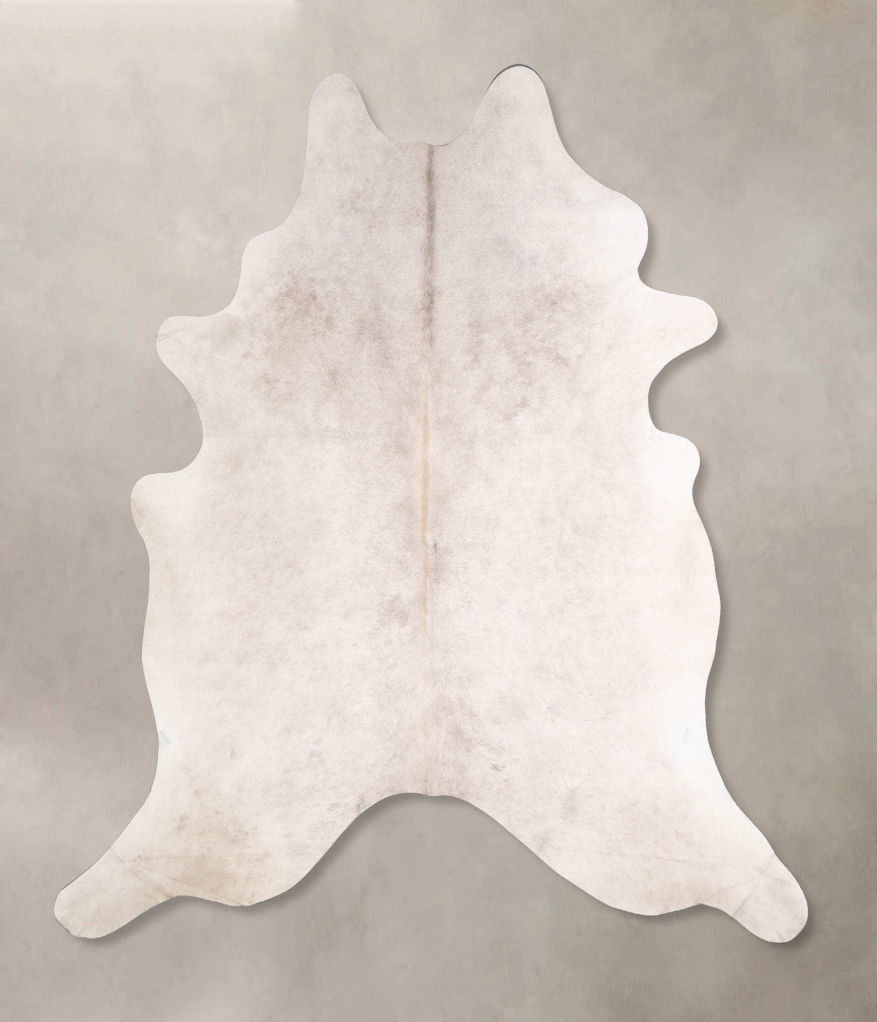 Grey with White Cowhide Rug #A34092