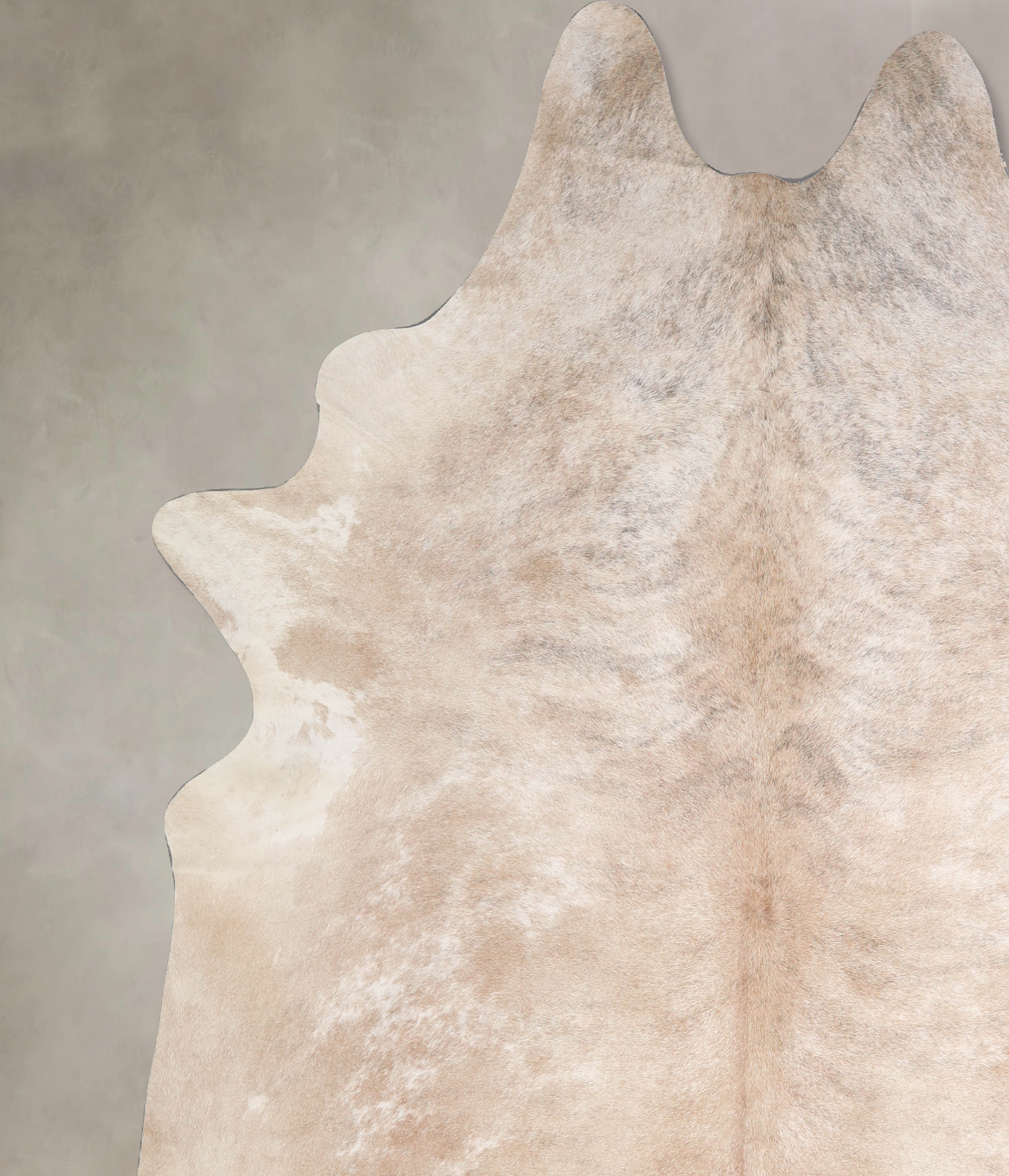 Beige Cowhide Rug #A34114