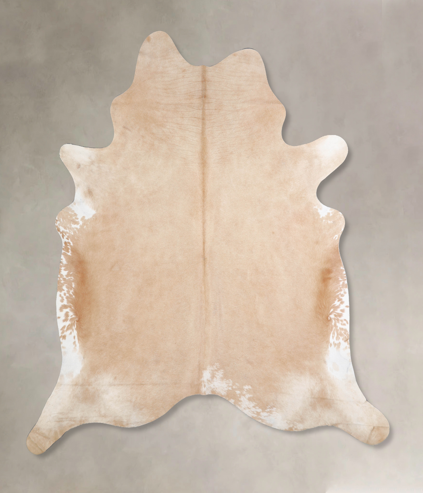 Beige Cowhide Rug #A34118