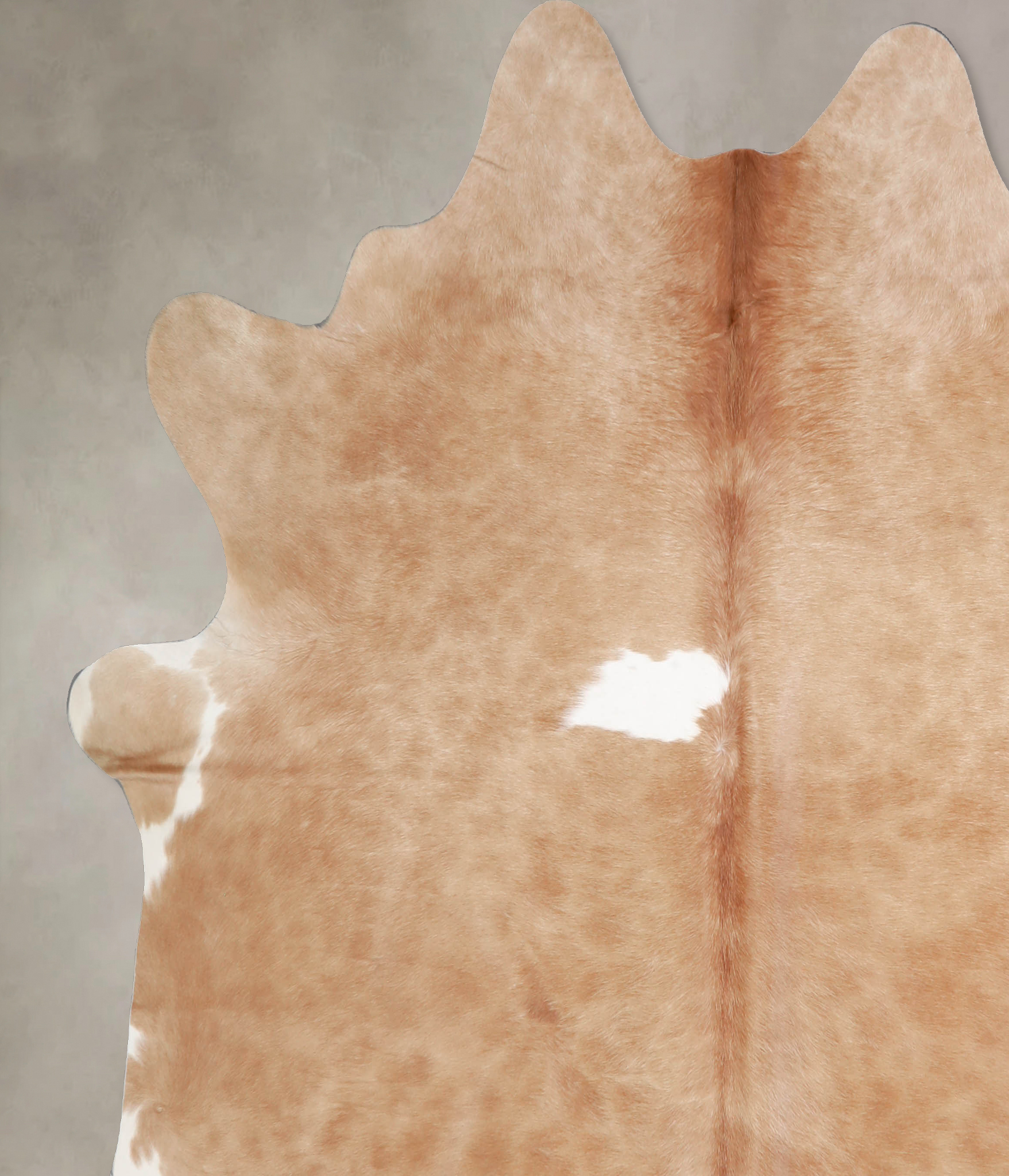 Beige and White Cowhide Rug #A34131